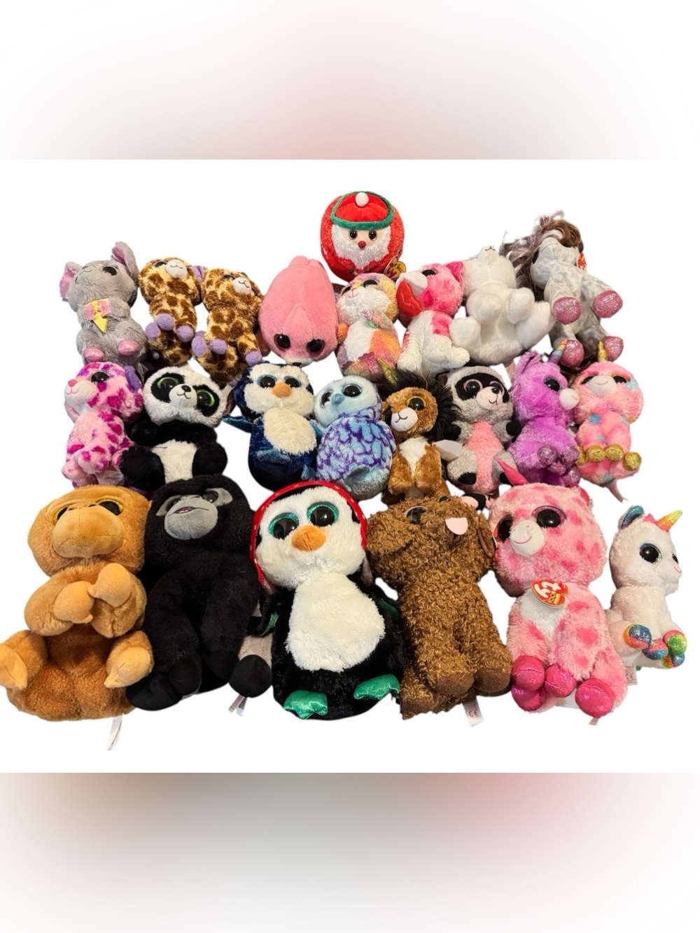 Ty Beanie Boo Lot Of 23 Plush 6”-9”